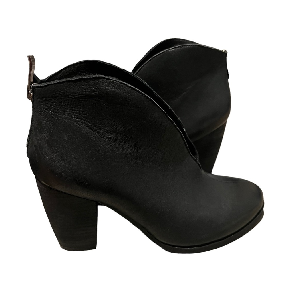 Antelope black booties size 38 eu 8 us